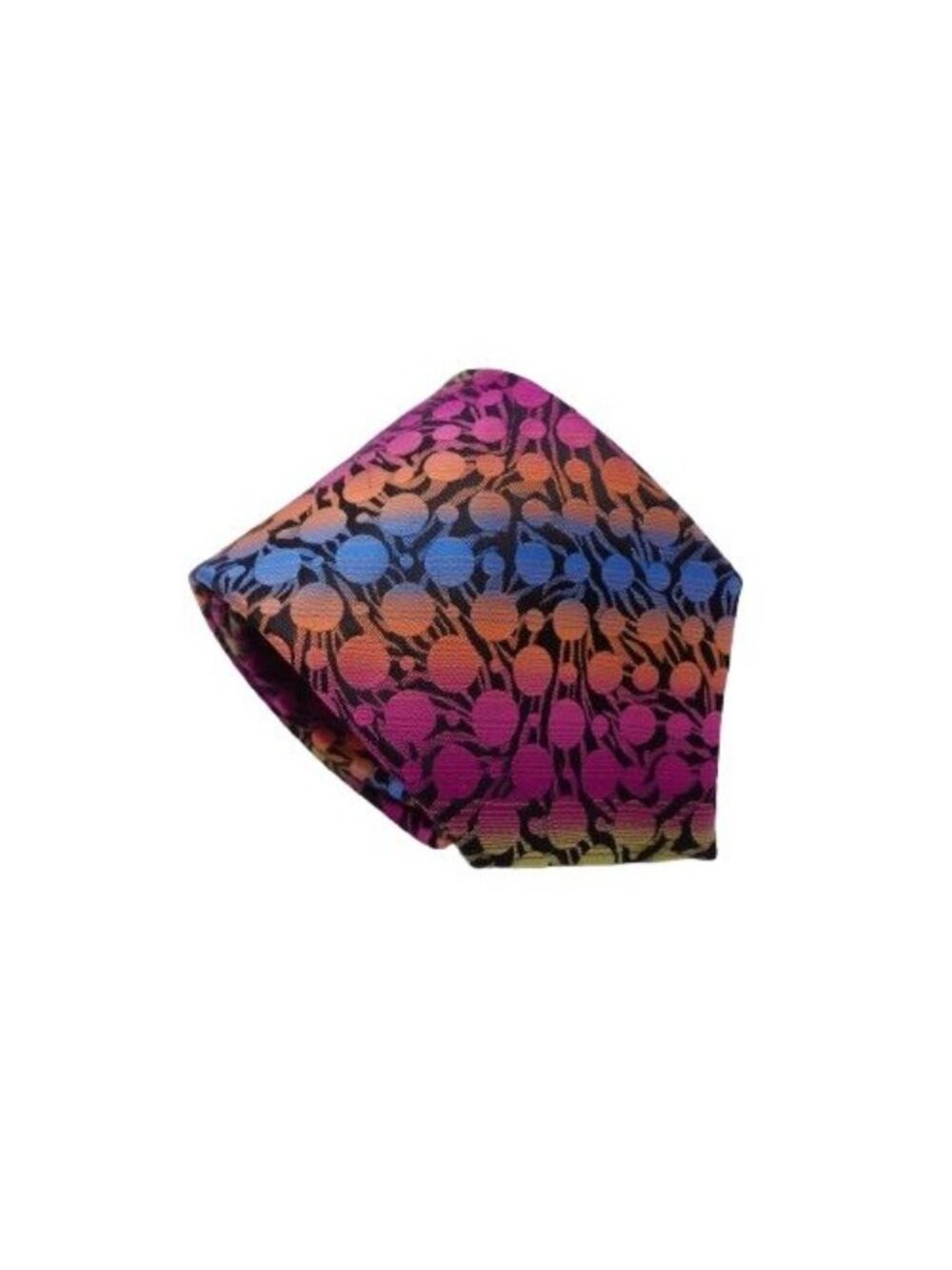 Stacey Adams 100% Microfiber Circles Patterned Designer Necktie OS